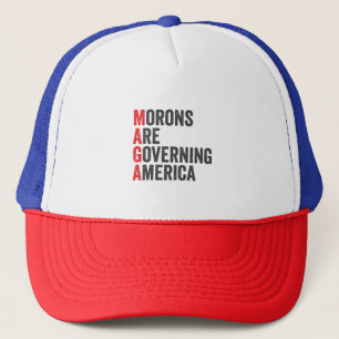 Gorra De Camionero Los morones están gobernando América el 4 de julio