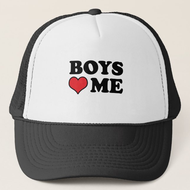GORRA DE CAMIONERO LOS NIÑOS ME AMAN (Anverso)