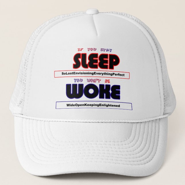 Gorra De Camionero Los pensamientos revelan el carácter (Anverso)