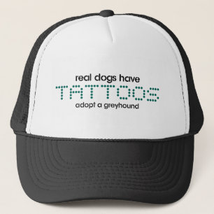 Gorra De Camionero Los perros reales tienen tatuajes