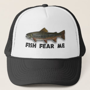 Gorra De Camionero Los pescados me temen los deportes divertidos de