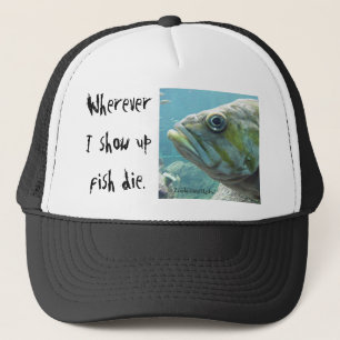 Gorra De Camionero Los pescados mueren