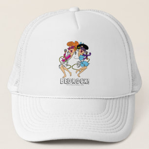 Gorra De Camionero Los Picapiedra   Estrellas Wilma & Betty Rock