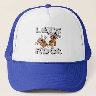 Gorra De Camionero Los Picapiedra   Fred y Barney - Vamos a rock