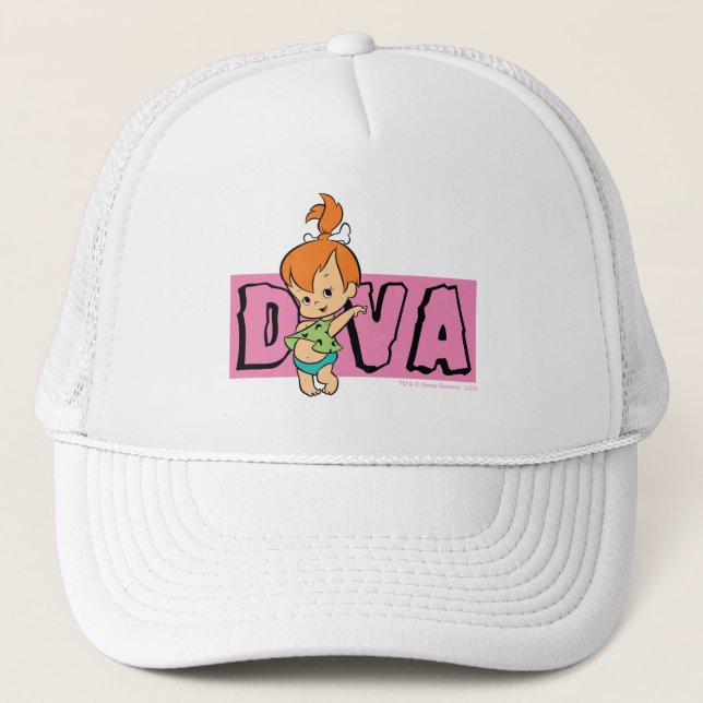 Gorra De Camionero Los Picapiedra | Pebbles - Pequeña Diva (Anverso)