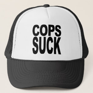 Gorra De Camionero Los polis chupan