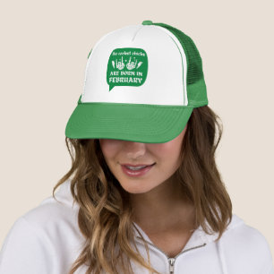 GORRA DE CAMIONERO LOS POLLOS MÁS FRÍOS NACEN EN FEBRERO