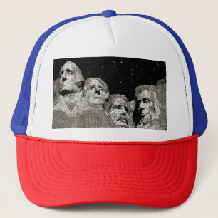 Gorra De Camionero Los presidentes estadounidenses Monte Rushmore,