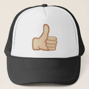 Gorra De Camionero Los pulgares para arriba firman emoji