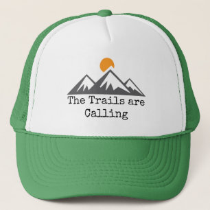 Gorra De Camionero Los rastros están llamando