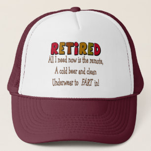 Gorra De Camionero Los regalos divertidos "cerveza fría, telecontrol