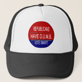 Gorra De Camionero Los Republicanos Tienen D.U.M.B.