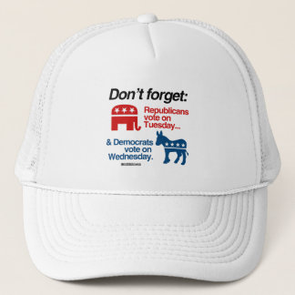 GORRA DE CAMIONERO LOS REPUBLICANOS VOTAN EL MARTES