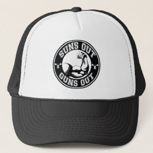 GORRA DE CAMIONERO LOS SOLES HACIA FUERA DISPARAN CONTRA HACIA FUERA