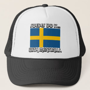 Gorra De Camionero Los Suecos Lo Hacen... Con albóndigas