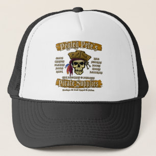 Gorra De Camionero Los suministros piratas de Pegleg Pete