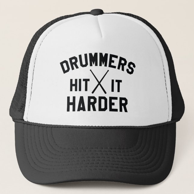 Gorra De Camionero Los tambores lo golpean más fuerte (Anverso)