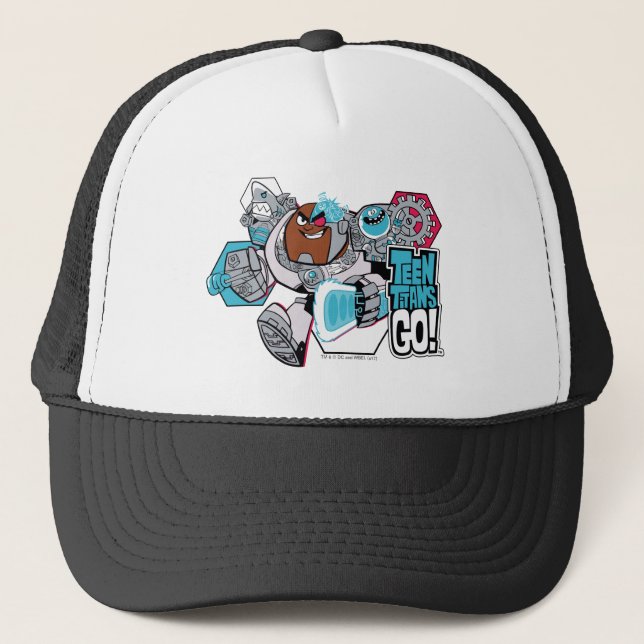 Gorra De Camionero ¡Los titanes adolescentes se van! | Gráfico arsena (Anverso)