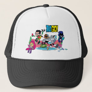 Gorra De Camionero ¡Los titanes adolescentes van! acercamientos