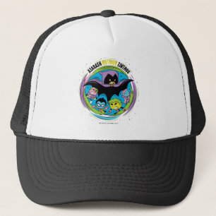 Gorra De Camionero ¡Los titanes adolescentes van! cuervo "Azarath