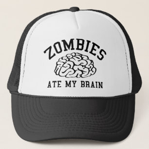 Gorra De Camionero Los zombies se comieron mi cerebro