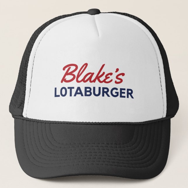 Gorra De Camionero Lotaburger de Blake (Anverso)