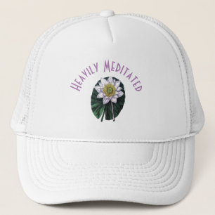 Gorra De Camionero Loto Divertido Muy Meditado