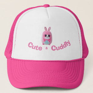 Gorra De Camionero Lou Lou. Una criatura cariñosa, rosa