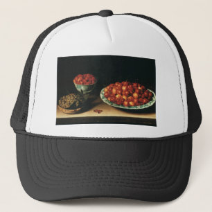 Gorra De Camionero Louise Moillon Cherries Strawberries Gooseberries