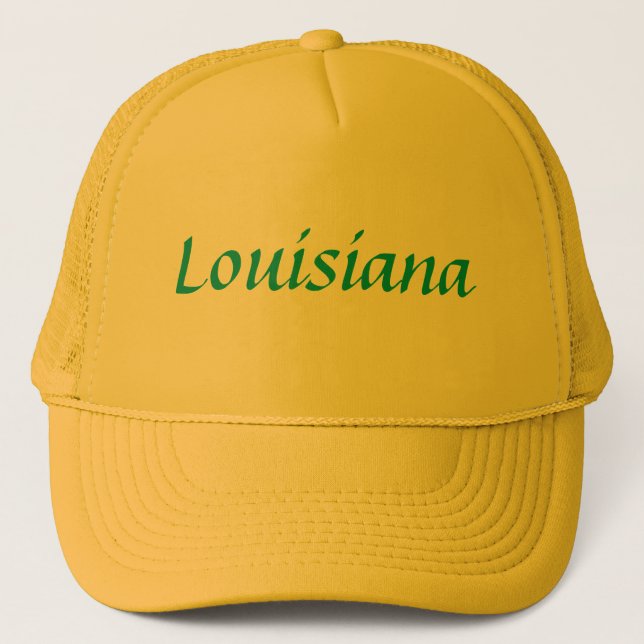 Gorra De Camionero Louisiana (Anverso)