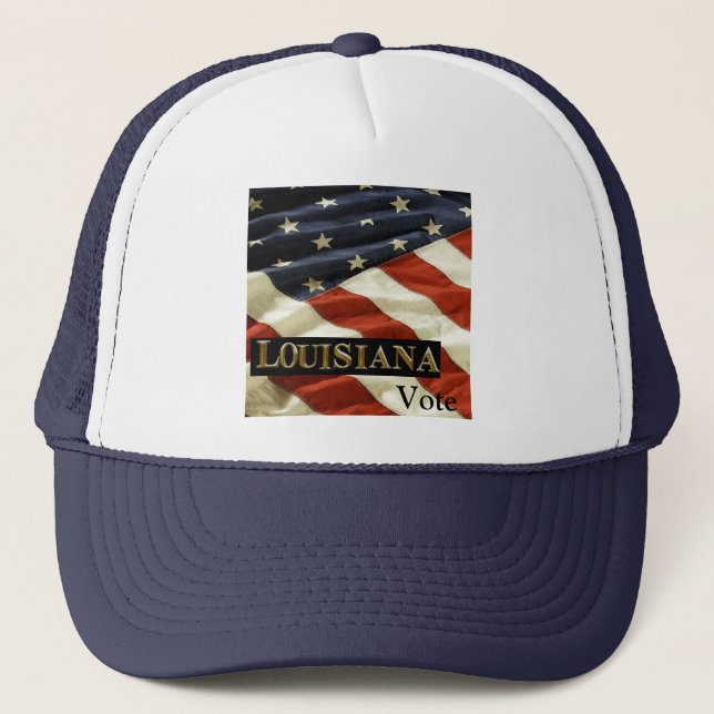 Gorra De Camionero Louisiana (Anverso)