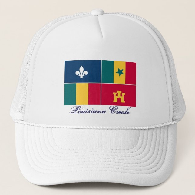 Gorra De Camionero Louisiana-Creole_m,     criollo de Luisiana (Anverso)