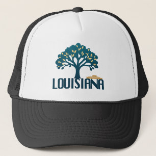 Gorra De Camionero Louisiana Estados Unidos de América