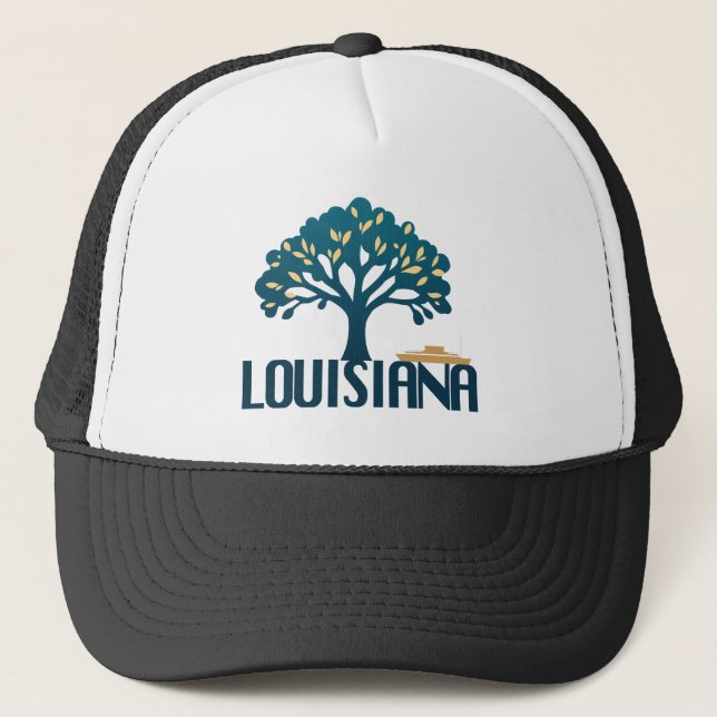 Gorra De Camionero Louisiana Estados Unidos de América (Anverso)