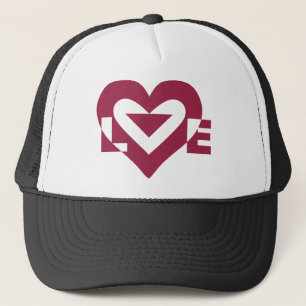 Gorra De Camionero Love Berry Purple