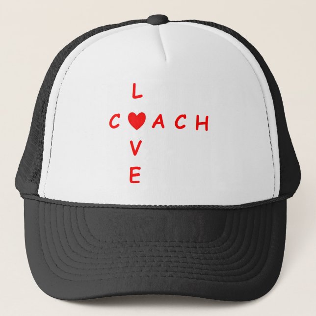 Gorra De Camionero love coach (Anverso)