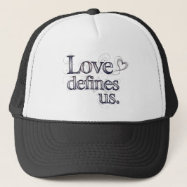 Gorra De Camionero Love defines us