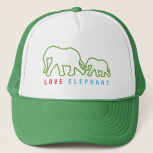 Gorra De Camionero Love Elephant