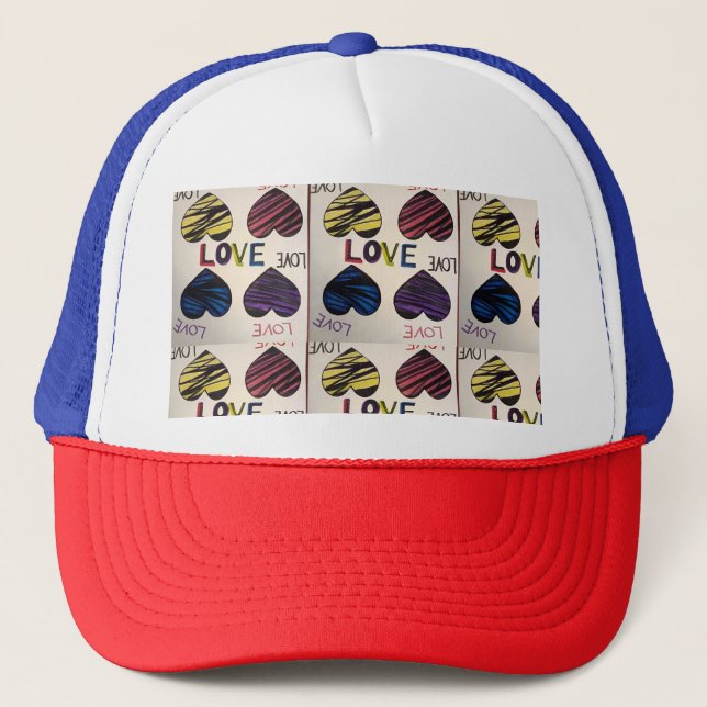 GORRA DE CAMIONERO LOVE HEARTZ (Anverso)