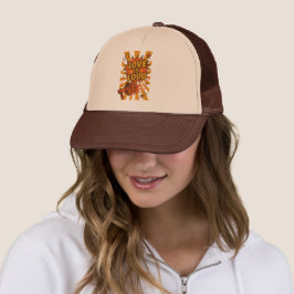 Gorra De Camionero Love Is Loud Bold Comic-Style Statement