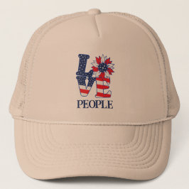 Gorra de camionero Love People