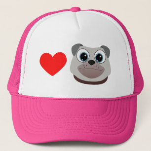 Gorra De Camionero Love Pugs