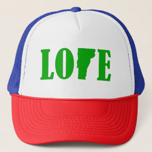 Gorra De Camionero Love Vermont Trucker Hat