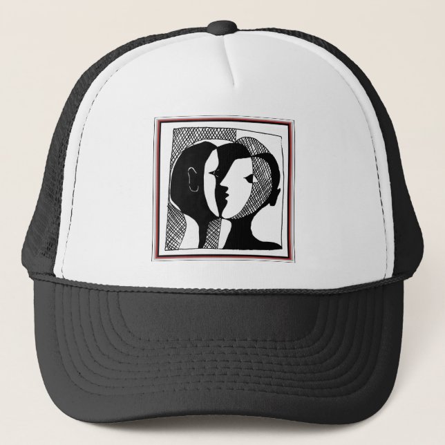 Gorra De Camionero Love Whisper (Anverso)