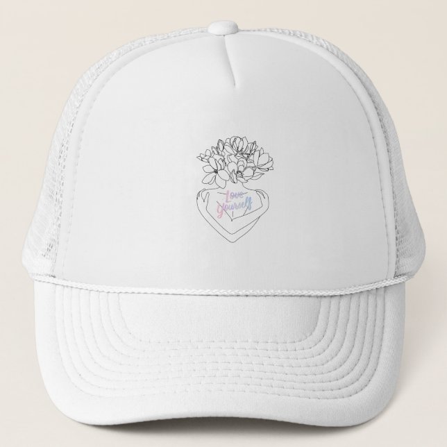 Gorra De Camionero Love Yourself  (Anverso)