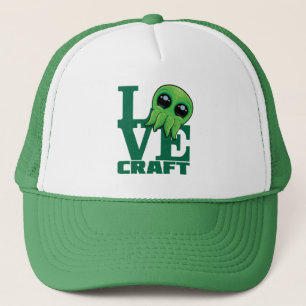 Gorra De Camionero Lovecraft Baby Cthulhu Design - Spooky Cute Love