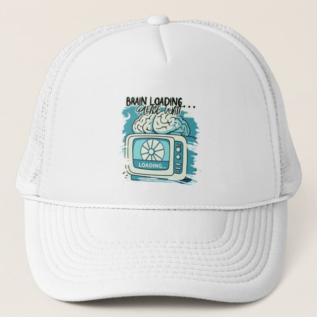 Gorra De Camionero lovely brainloading design (Anverso)