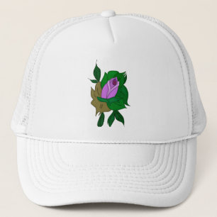 Gorra De Camionero Lovely Drawing of a Flower