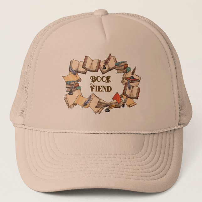 Gorra De Camionero Lover del libro de amigos (Anverso)