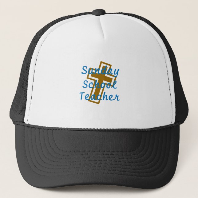 GORRA DE CAMIONERO LT DEL CÍRCULO DEL PROFESOR DE ESCUELA DOMINICAL (Anverso)
